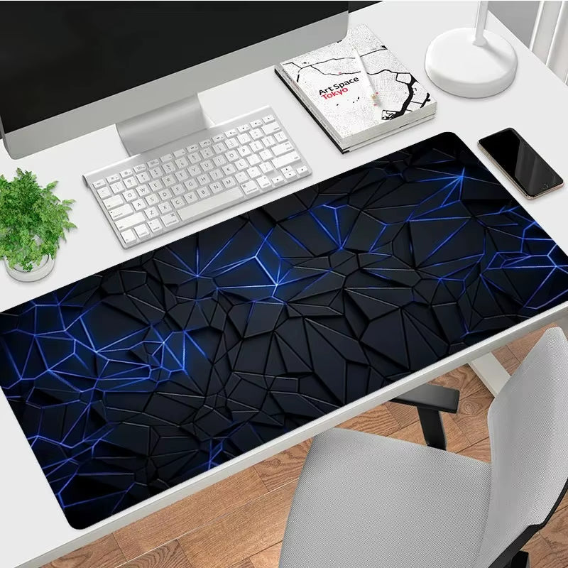 Color Modern Diamond Pattern Mouse Pad Non Slip Simple Light Luxury Gamer Large Mousepad Keyboard Deskpad Gaming Accessories