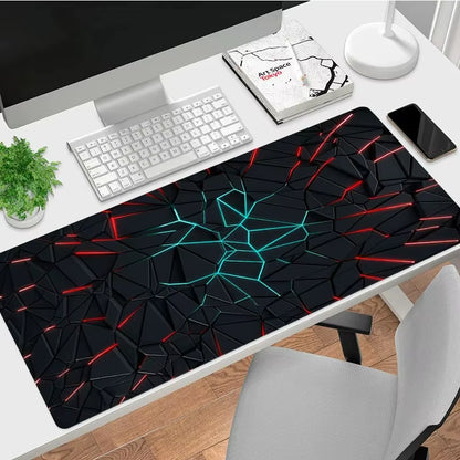 Color Modern Diamond Pattern Mouse Pad Non Slip Simple Light Luxury Gamer Large Mousepad Keyboard Deskpad Gaming Accessories