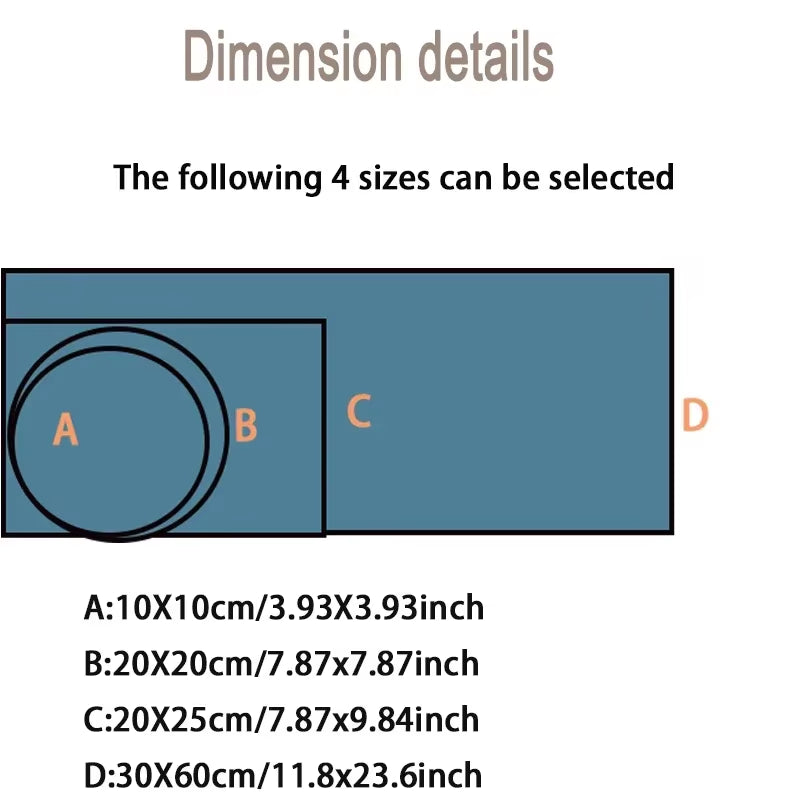 Color Modern Diamond Pattern Mouse Pad Non Slip Simple Light Luxury Gamer Large Mousepad Keyboard Deskpad Gaming Accessories