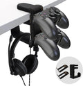 2-in-1 Kopfhörer Ständer und Controller Halter mit Tischklemme
