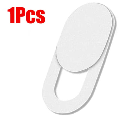 Webcam Cover Shutter Magnet Slider Plastic Camera Cover for Ipad Tablet Web Laptop Pc Camera Mobile Phone Lenses Privacy Sticker