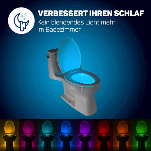 Das Original WC Licht. Coole LED Toilettenlicht Gadgets. Praktische Weihnachtsgeschenke. Lustige Geschenke Für Männer Frauen Herren. Geschenkideen Weihnachten Männergeschenke Geschenk Wichtelgeschenk
